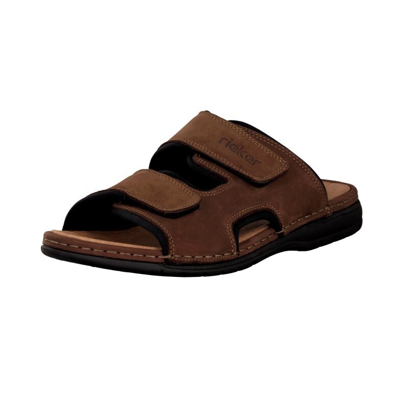 Panske Šľapky Rieker 25559-25, Hnede